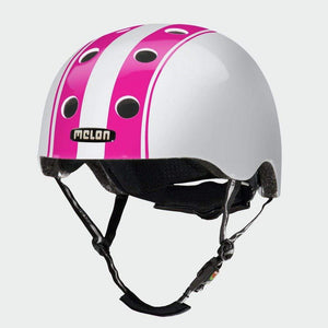 Bicycle Helmet Urban Active MELON - Double Pink White
