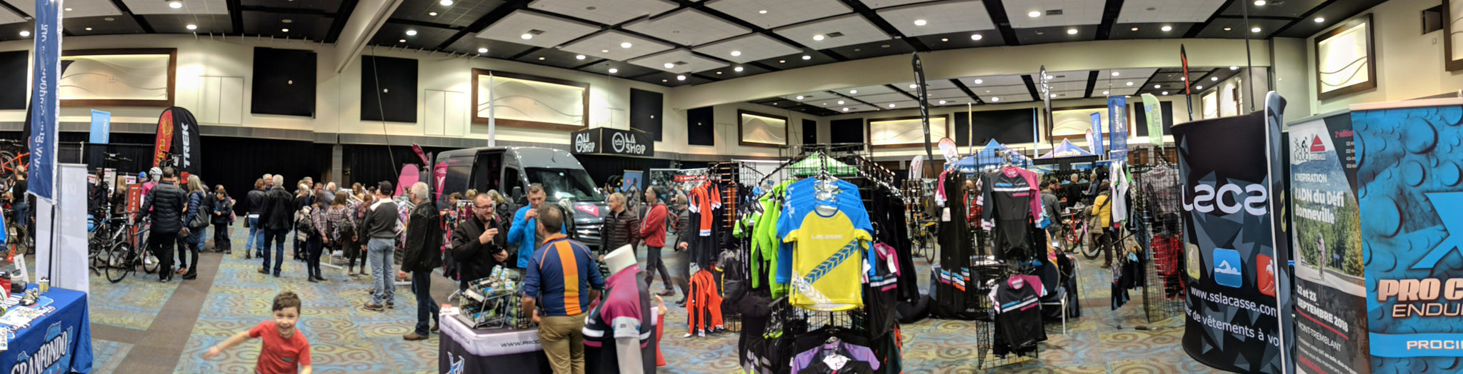 At Vancouver and Gatineau Bicycle Shows