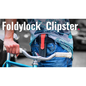 Foldylock Clipster - Carry the lock on your belt