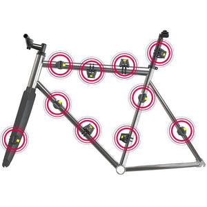 Mounting Bracket - Set up options on bike's frame